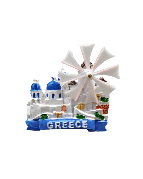 Tουριστικό μαγνητάκι Souvenir – Σετ 12pcs - Resin Magnet - Greece
