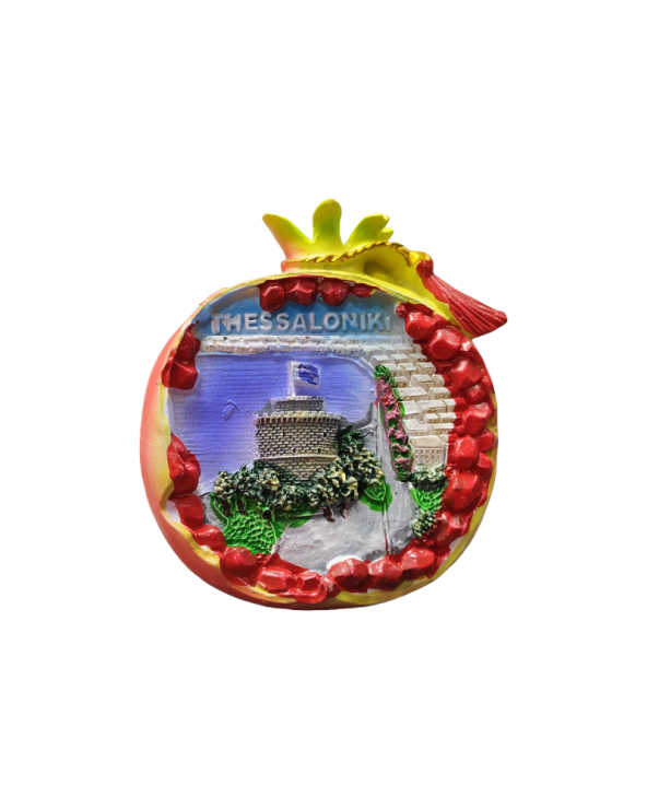 Tουριστικό μαγνητάκι Souvenir – Σετ 12pcs - Resin Magnet - Thessaloniki