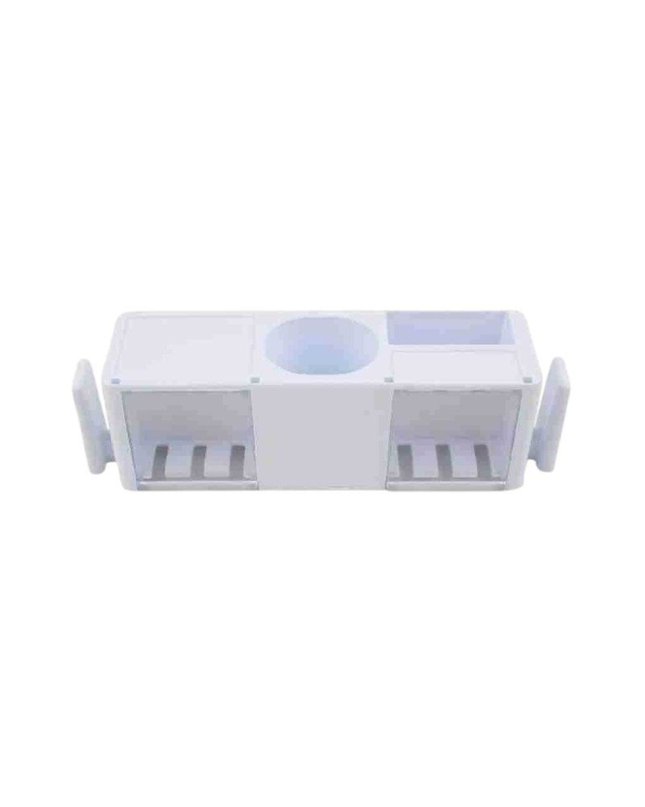 Επιτοίχια θήκη μπάνιου για οδοντόβουρτσες