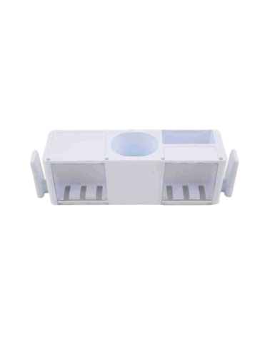 Επιτοίχια θήκη μπάνιου για οδοντόβουρτσες