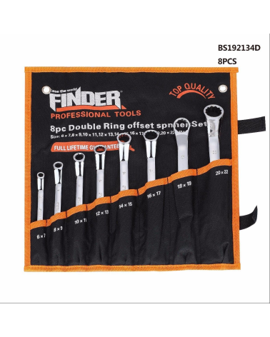 Σετ κλειδιά πολύγωνα - 8pcs  - Finder