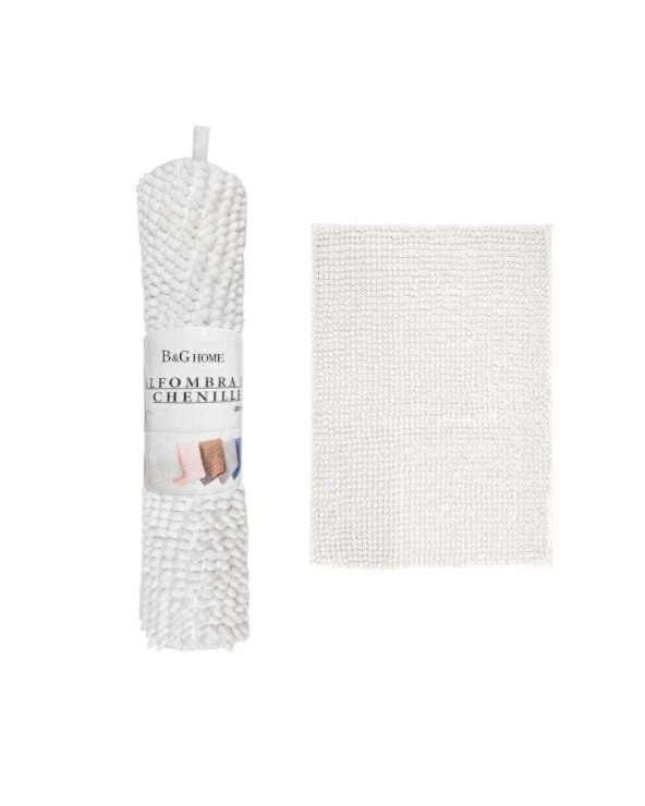 Πατάκι μπάνιου - M0829 - 40x60cm - White