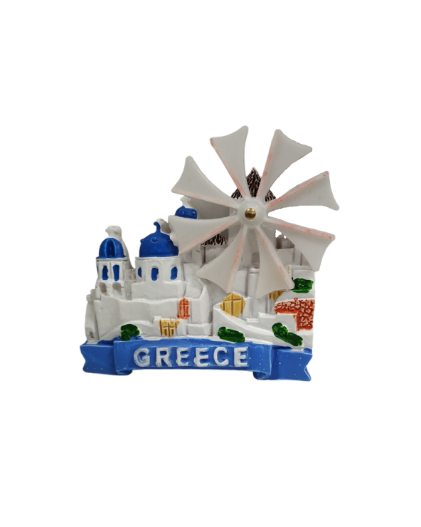 Tουριστικό μαγνητάκι Souvenir – Σετ 12pcs - Resin Magnet - Greece