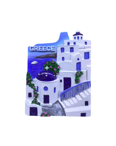 Τουριστικό μαγνητάκι Souvenir - Σετ 12pcs - Greece