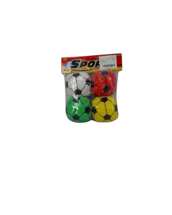 Σετ μαλακά μπαλάκια παιχνιδιού - No.3 - 4pcs - 0648-45