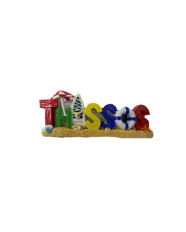 Tουριστικό μαγνητάκι Souvenir – Σετ 12pcs - Resin Magnet - Thassos - 678129