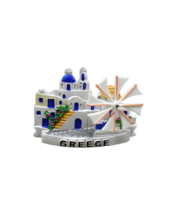 Tουριστικό μαγνητάκι Souvenir – Σετ 12pcs - Resin Magnet - Greece