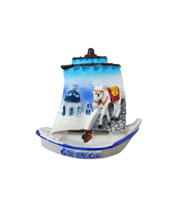 Tουριστικό μαγνητάκι Souvenir – Σετ 12pcs - Resin Magnet - Greece