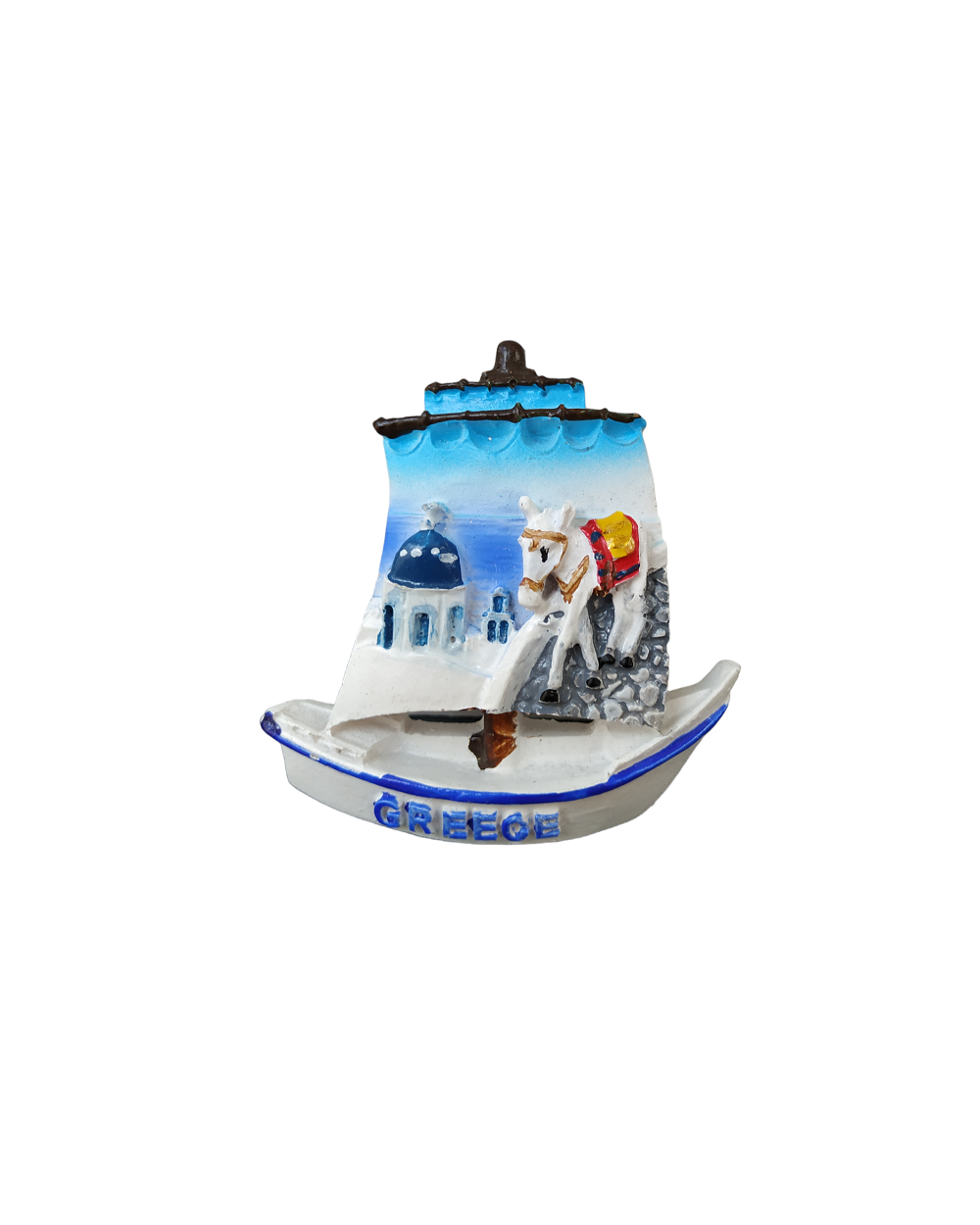 Tουριστικό μαγνητάκι Souvenir – Σετ 12pcs - Resin Magnet - Greece
