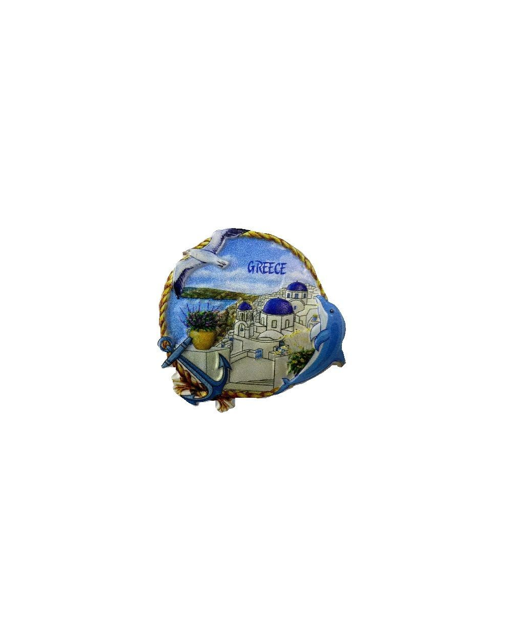 Tουριστικό μαγνητάκι Souvenir – Σετ 12pcs - Resin Magnet - Greece - 678068