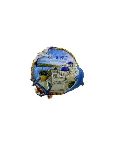 Tουριστικό μαγνητάκι Souvenir – Σετ 12pcs - Resin Magnet - Greece - 678068
