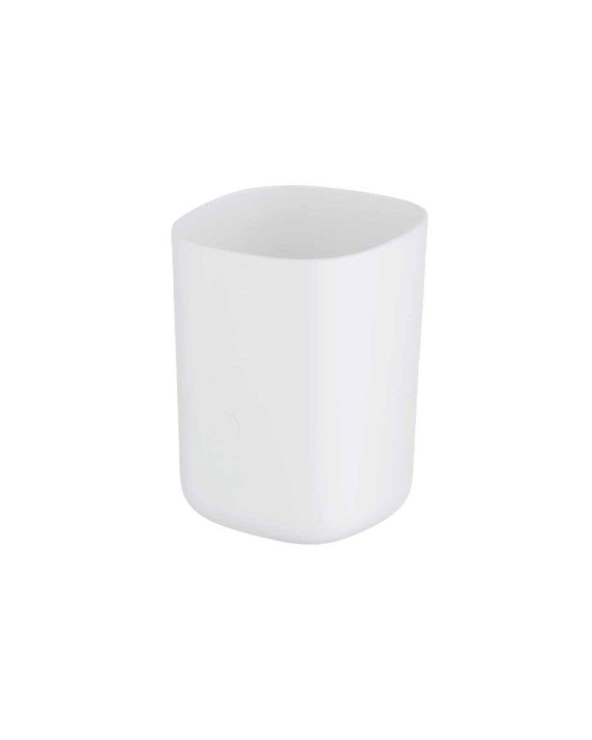 Θήκες οδοντόβουρτσας πλαστικές σε σετ 5Χ - White