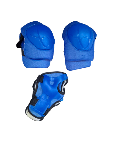 Παιδικό σετ προστατευτικά γονάτων-αγκώνων-καρπών - 556666 - Blue