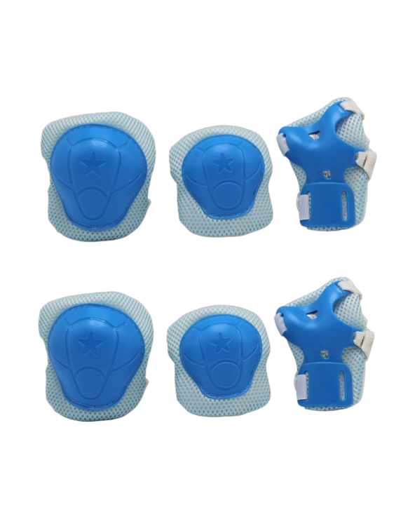 Παιδικό σετ προστατευτικά γονάτων-αγκώνων-καρπών - 556668 - Blue