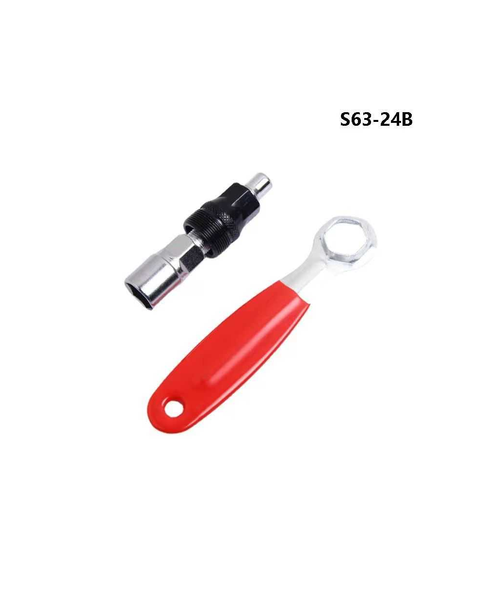 Σετ κλειδιών αφαίρεσης πεταλιέρας ποδηλάτου - S63-24B