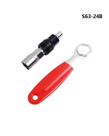 Σετ κλειδιών αφαίρεσης πεταλιέρας ποδηλάτου - S63-24B