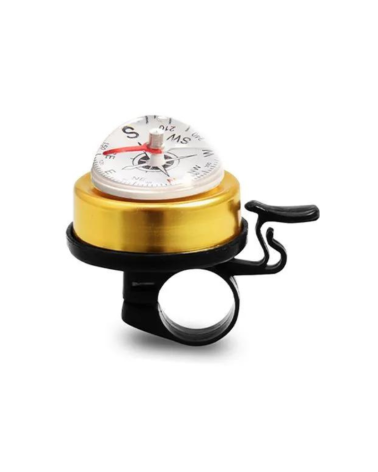 Κουδούνι ποδηλάτου με πυξίδα - S25-426 - 653197 - Gold