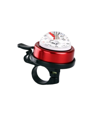 Κουδούνι ποδηλάτου με πυξίδα - S25-426 - 653197 - Red