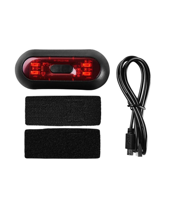 Επαναφορτιζόμενος οπίσθιος προβολέας κράνους LED