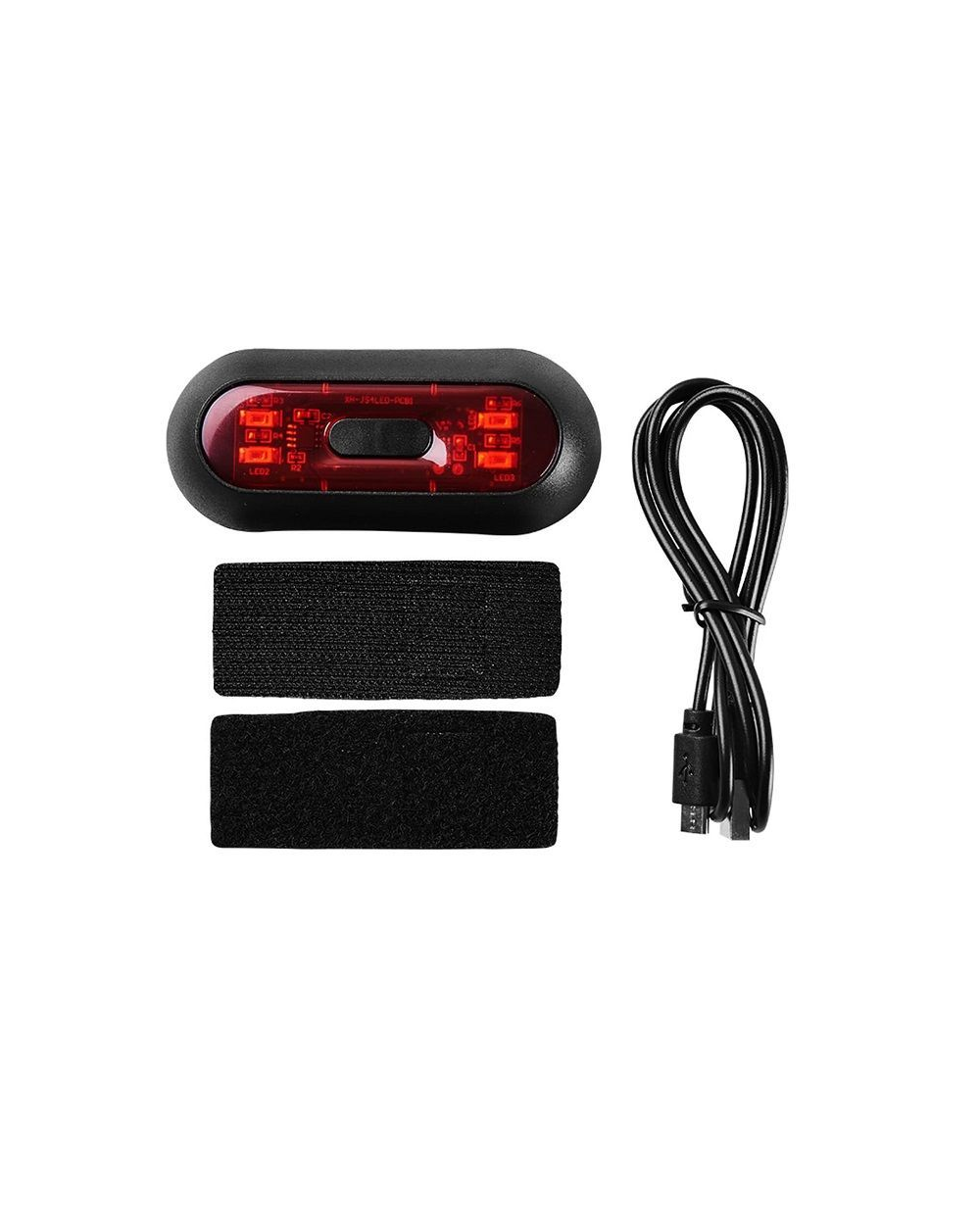 Επαναφορτιζόμενος οπίσθιος προβολέας κράνους LED