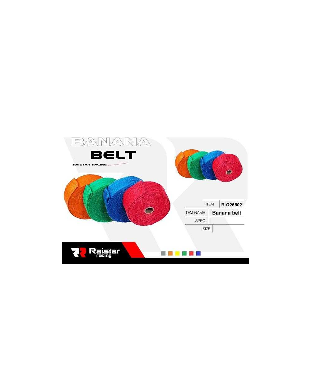 Θερμομονωτική ταινία λαιμού εξάτμισης μοτοσυκλέτας 10Μ - R-G26501-B