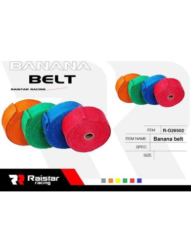 Θερμομονωτική ταινία λαιμού εξάτμισης μοτοσυκλέτας 10Μ - R-G26501-B