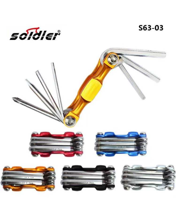 Πολυεργαλείο Allen ποδηλάτου - S63-03