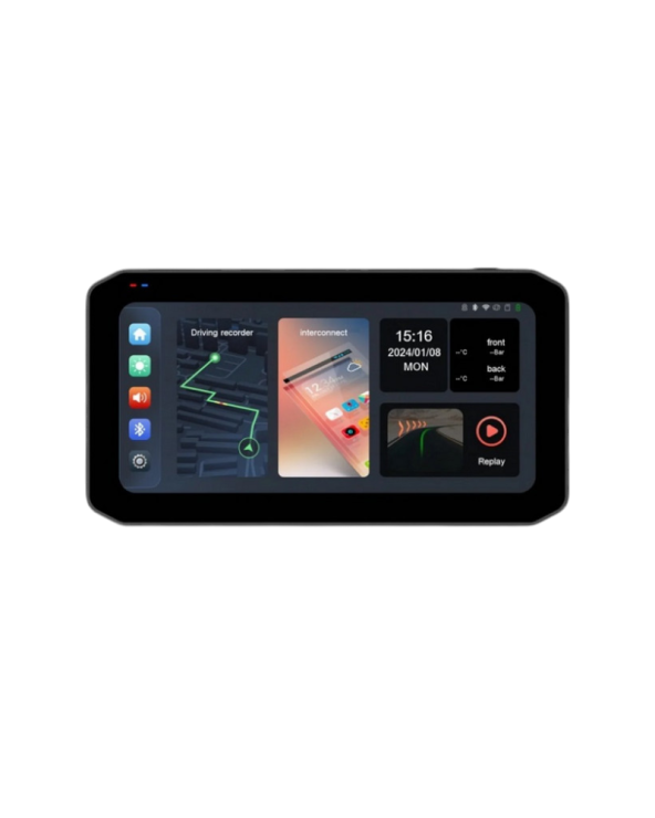 Οθόνη navigator μοτοσυκλέτας με αισθητήρες πίεσης ελαστικών - M8D - V533