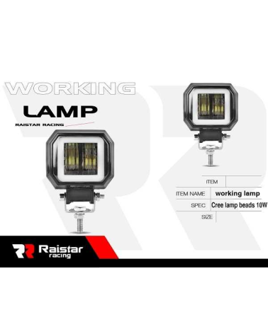 Προβολέας μοτοσυκλέτας LED - 10W - R-D12801-S2