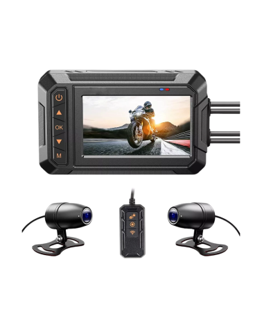 Καταγραφικό μοτοσυκλέτας - 3   - M4A - WiFi