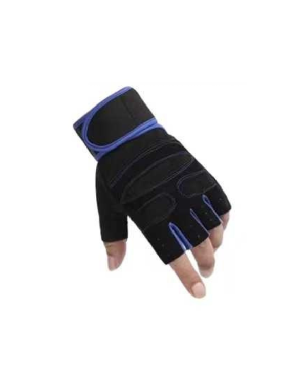 Γάντια ποδηλασίας κοφτά - 556660 - Blue