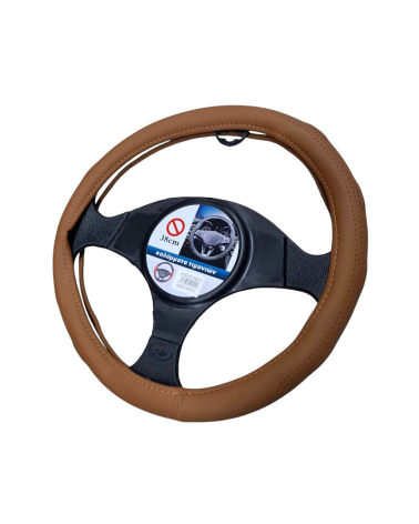 Κάλυμμα τιμονιού αυτοκινήτου - SMZ-5 - 123053 - Light Brown