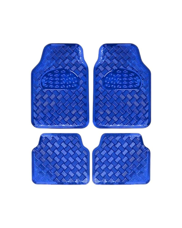 Πατάκια αυτοκινήτου - Celebrity Car - 016 - 4pcs - 122292 - Blue