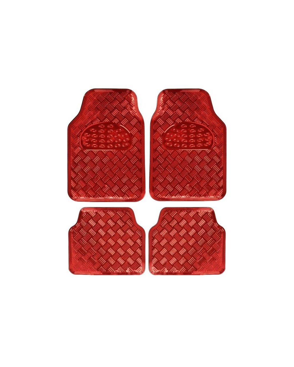 Πατάκια αυτοκινήτου - Celebrity Car - 016 - 4pcs - 122292 - Red