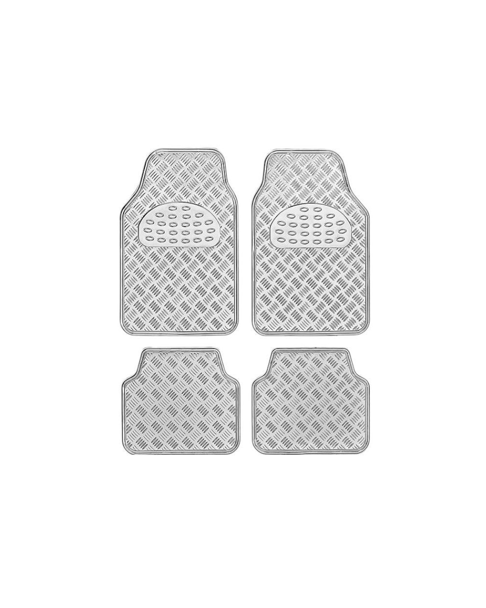 Πατάκια αυτοκινήτου - Celebrity Car - 016 - 4pcs - 122292 - Silver