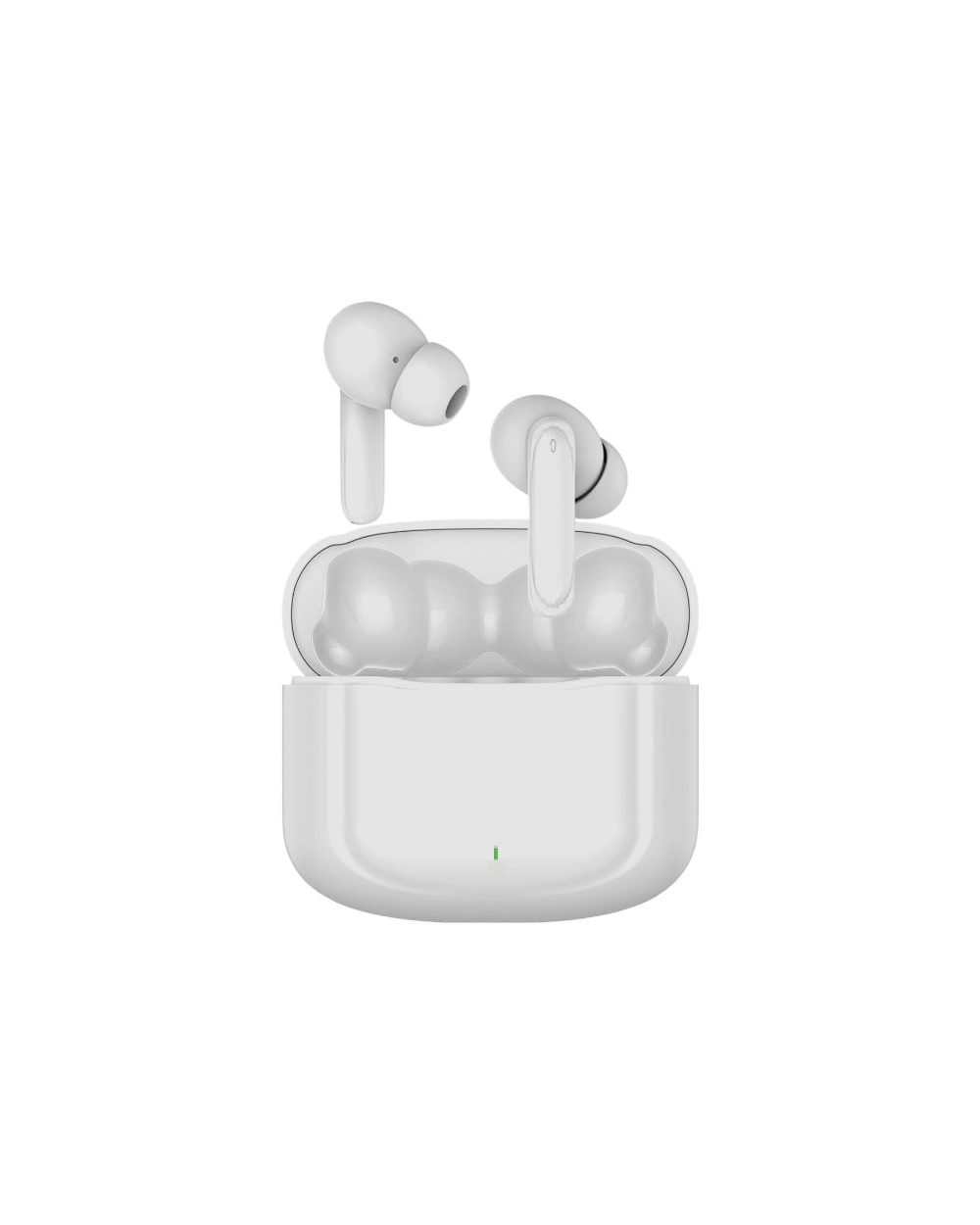 Ασύρματα ακουστικά Bluetooth με θήκη φόρτισης - C6 - Fineblue - 701458 - White