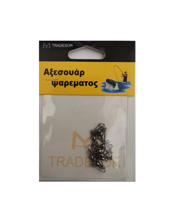 Στριφτάρια με παραμάνα ασφαλείας - No.8 - 10pcs