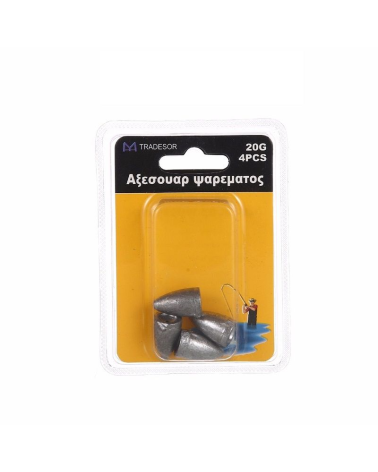 Βαρίδια αλιείας - 10gr - 6pcs