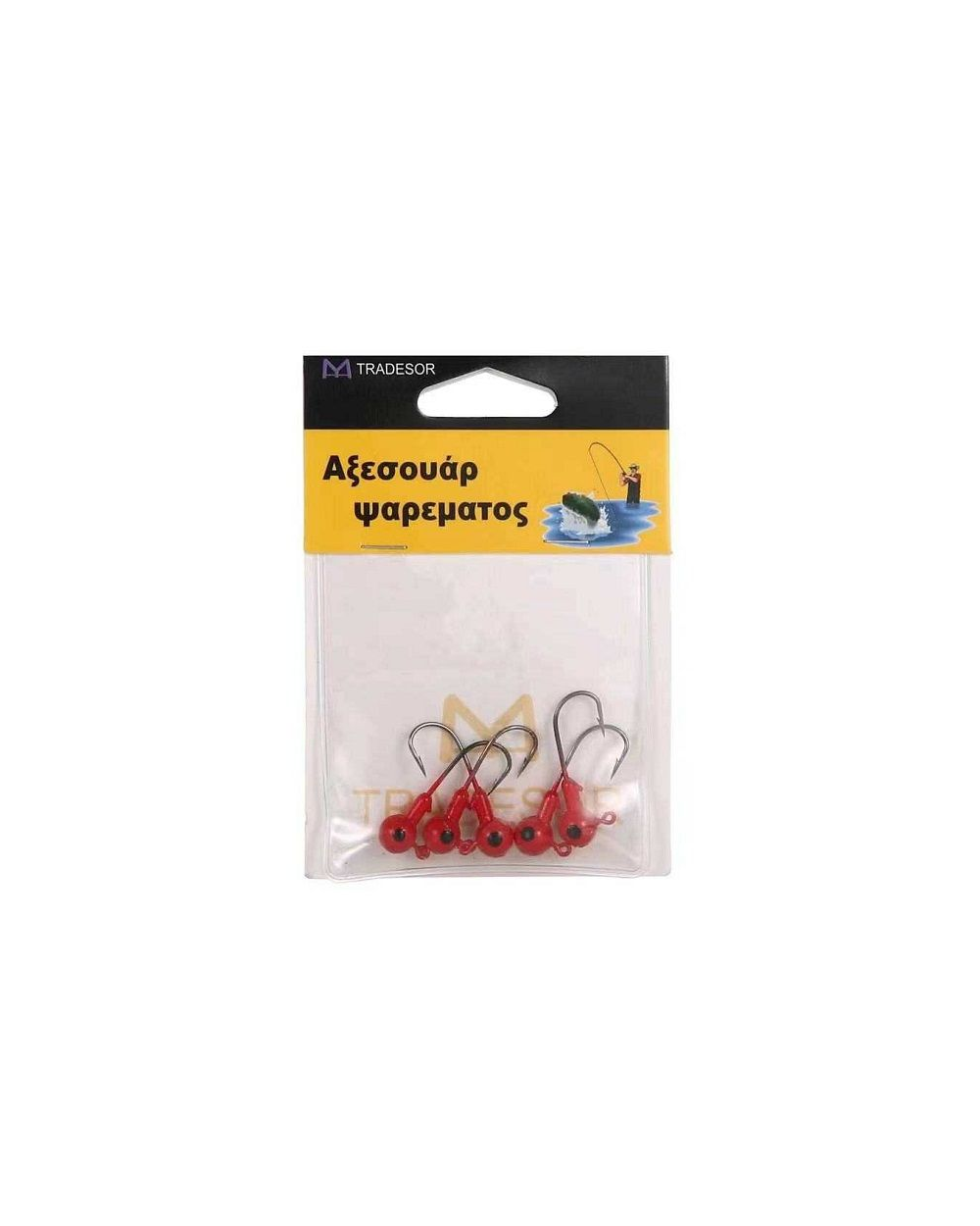 Μολυβοκεφαλές με αγκίστρι - 2gr - 6pcs