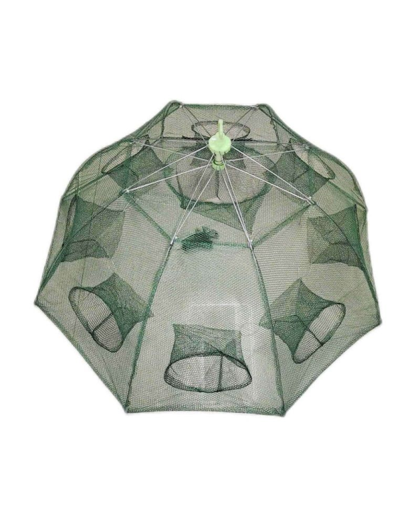 Πτυσσόμενη παγίδα ψαρέματος - Κιούρτος με 12 εισόδους