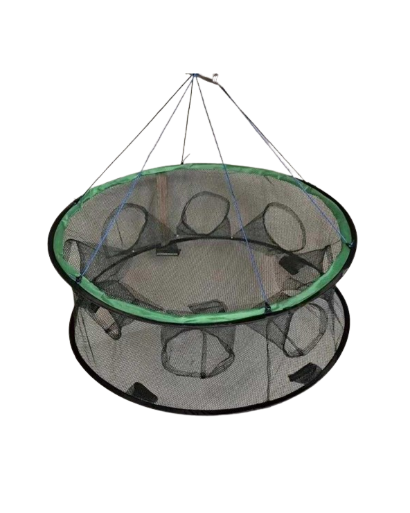 Πτυσσόμενη παγίδα ψαρέματος - Κιούρτος με 6 εισόδους - 60x26cm