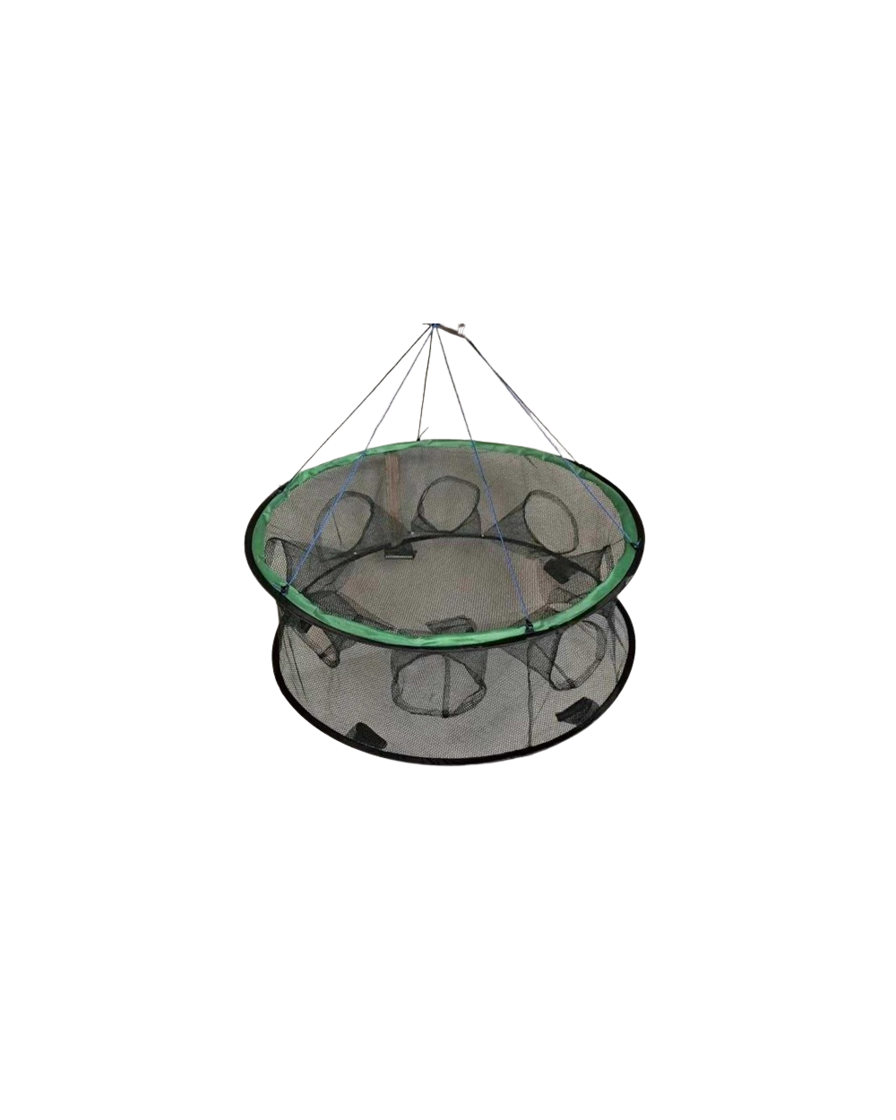 Πτυσσόμενη παγίδα ψαρέματος - Κιούρτος με 6 εισόδους - 60x26cm