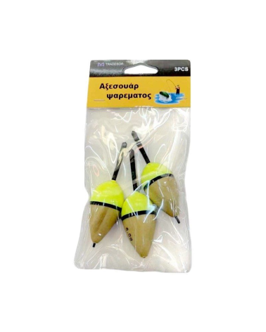 Φελλοί ψαρέματος - 3g - 3pcs