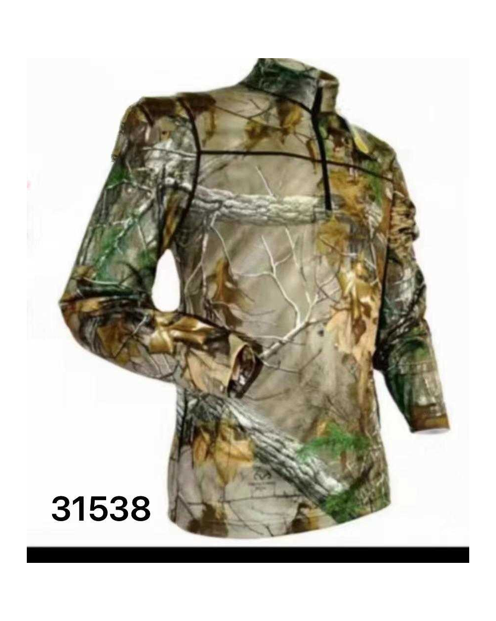 Μπλούζα ψαρέματος μακρυμάνικη - Camo - XXXL