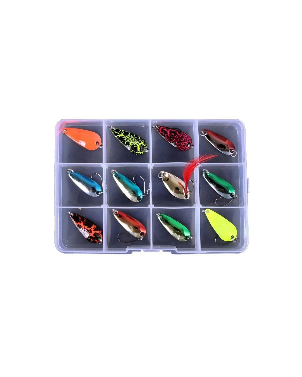 Σετ πλάνοι ψαρέματος σε θήκη - 039 - 12pcs