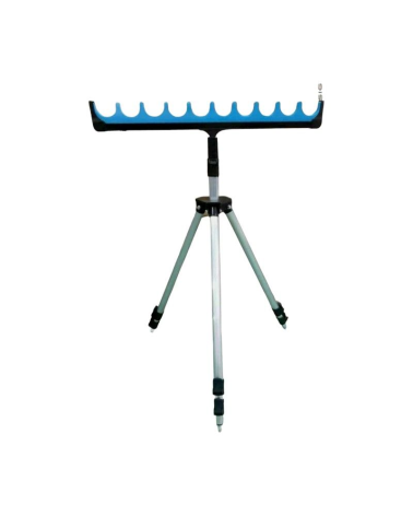 Βάση στήριξης καλαμιών 10 θέσεων - Μεταλλική