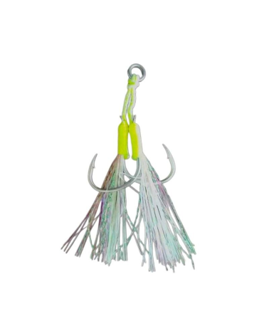 Αγκίστρι διπλό με νήμα - Assist Hooks - 1/0