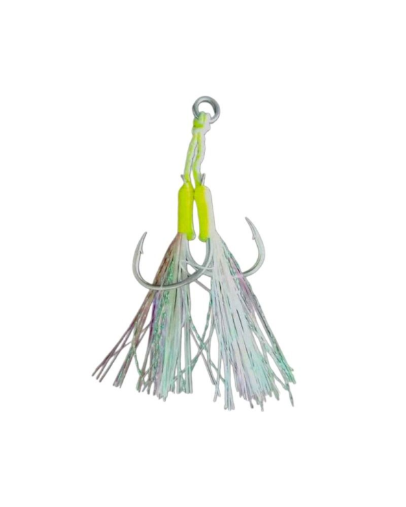 Αγκίστρι διπλό με νήμα - Assist Hooks - 2/0