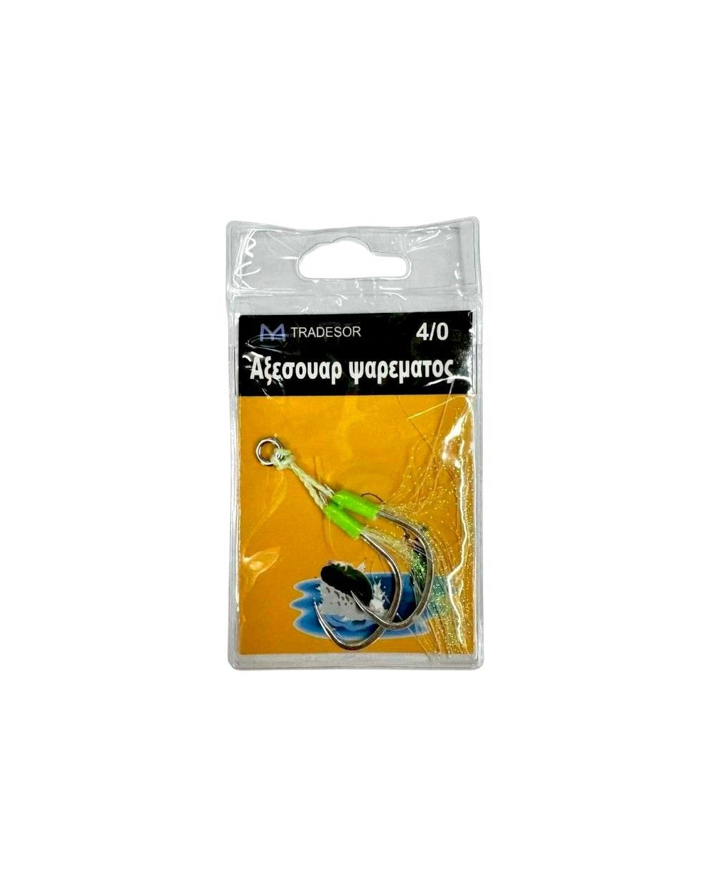 Αγκίστρι διπλό με νήμα - Assist Hooks - 1/0 - 8062
