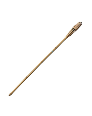 Δάδα παραφινέλαιου Μπαμπού καρφωτή - 1.5m